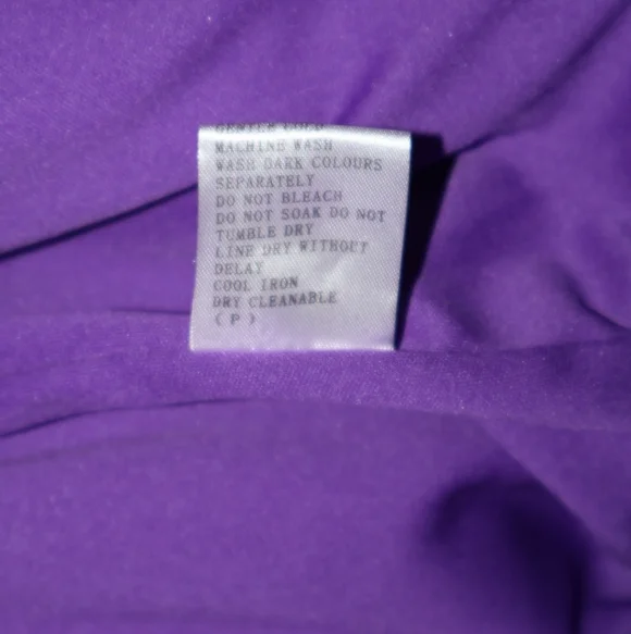 Little Party Dress Purple Animal Print Jacket. Size 12. NWOT. - Picture 12 of 13